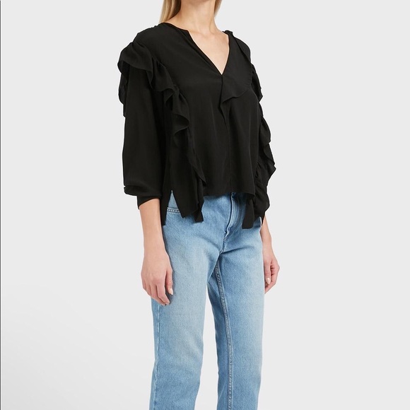 Isabel Marant Tops - Etoile Isabel Marant Welby Ruffle Blouse